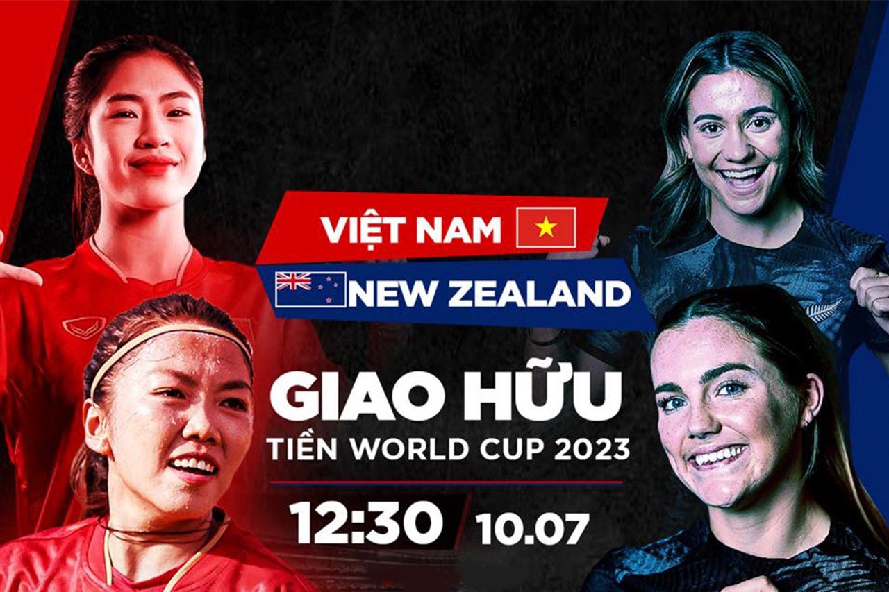 ĐT Nữ New Zealand đấu giao hữu với ĐT Nữ Việt Nam. Ảnh: Internet