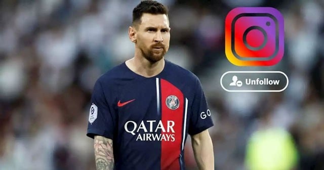 Messi đã quyết định ngừng theo dõi tài khoản Instagram của PSG