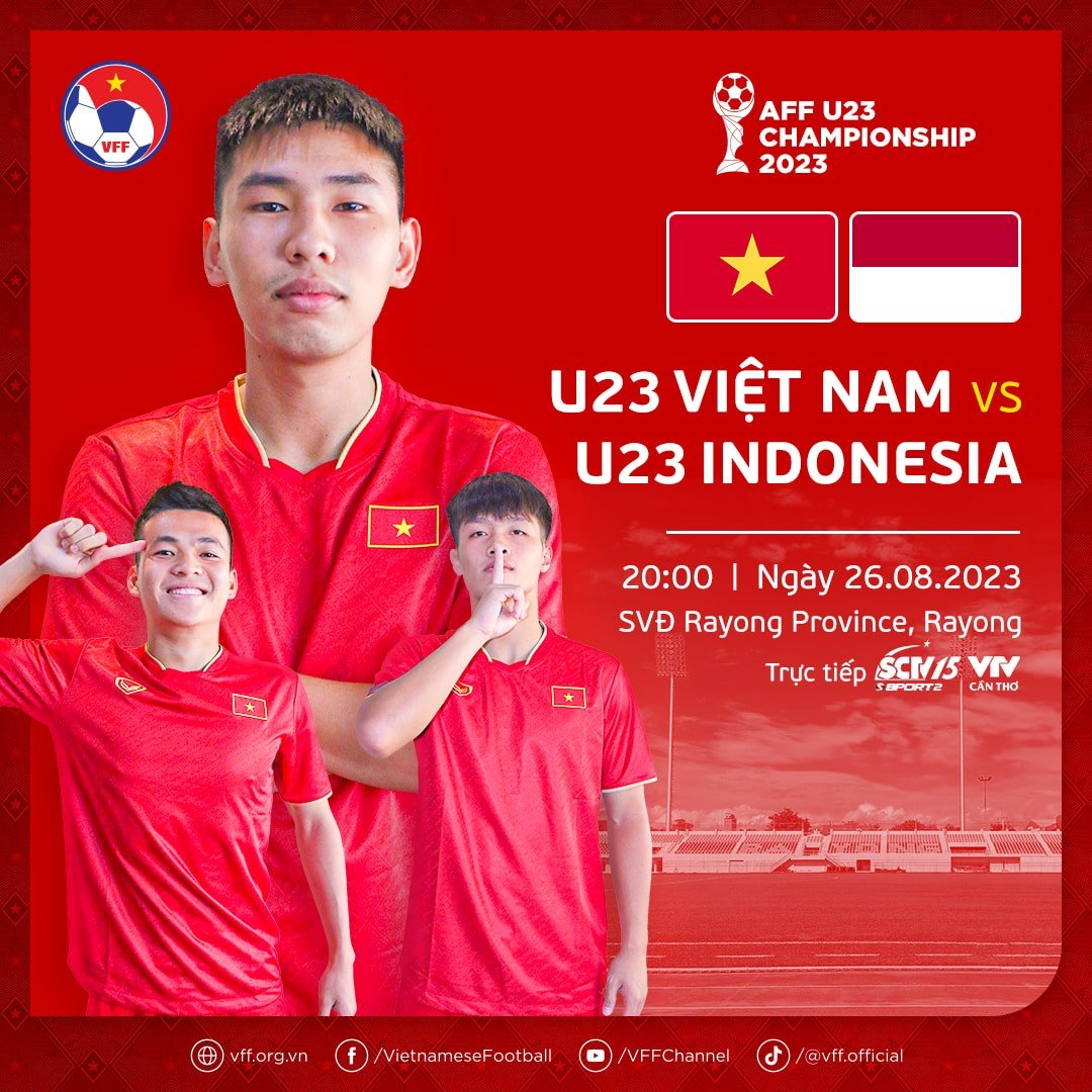 Link xem trực tiếp U23 Việt Nam vs U23 Indonesia, 20h00 ngày 26/8 - Ảnh 1