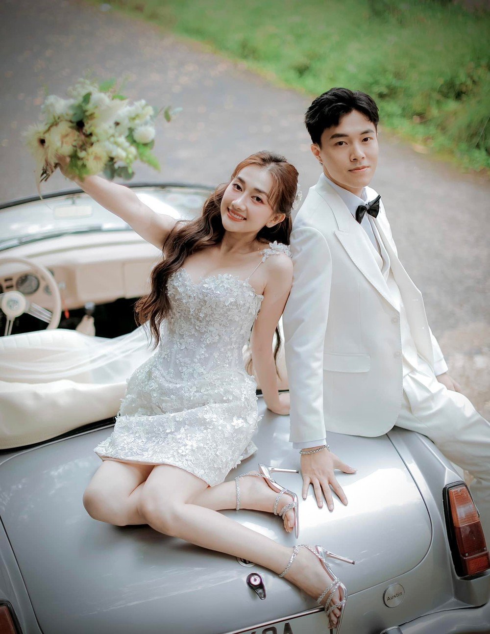 Ảnh cưới của Phương Lan và Phan Đạt