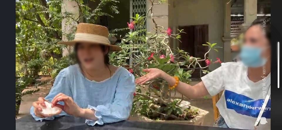 Diện mạo của Tina Duong khi tìm thấy tại Bình Thuận (Ảnh: Internet)