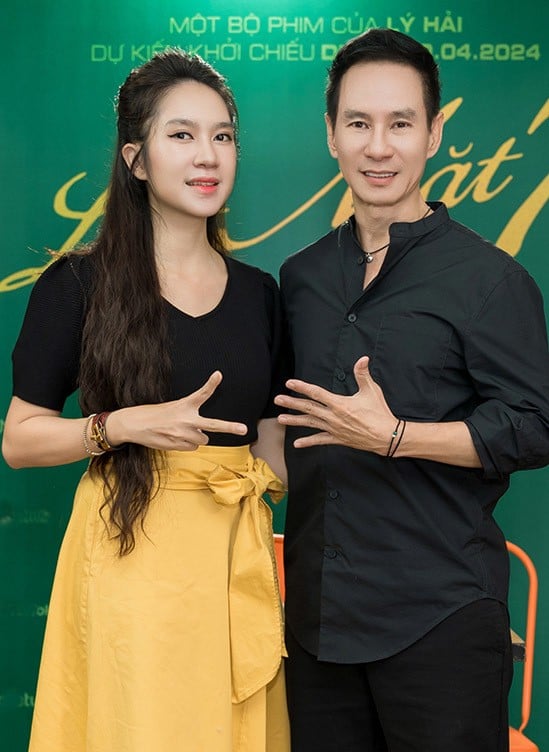 Vợ chồng Lý Hải - Minh Hà.