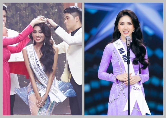 Tham gia Hoa hậu Hoàn vũ Việt Nam 2022, Thảo Nhi Lê đạt giải Á hậu 1, Bùi Quỳnh Hoa dừng chân ở Top 10.