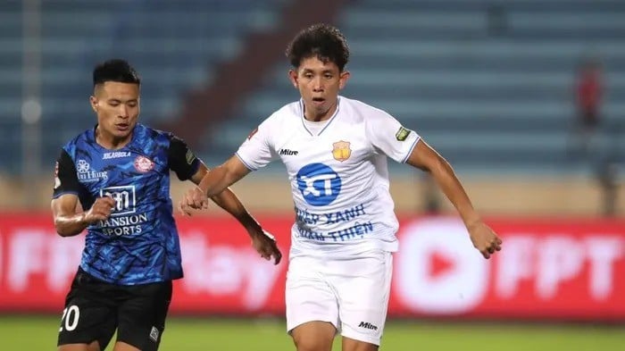 Hồng Duy chơi không tốt ở trận Nam Định thắng TP.HCM