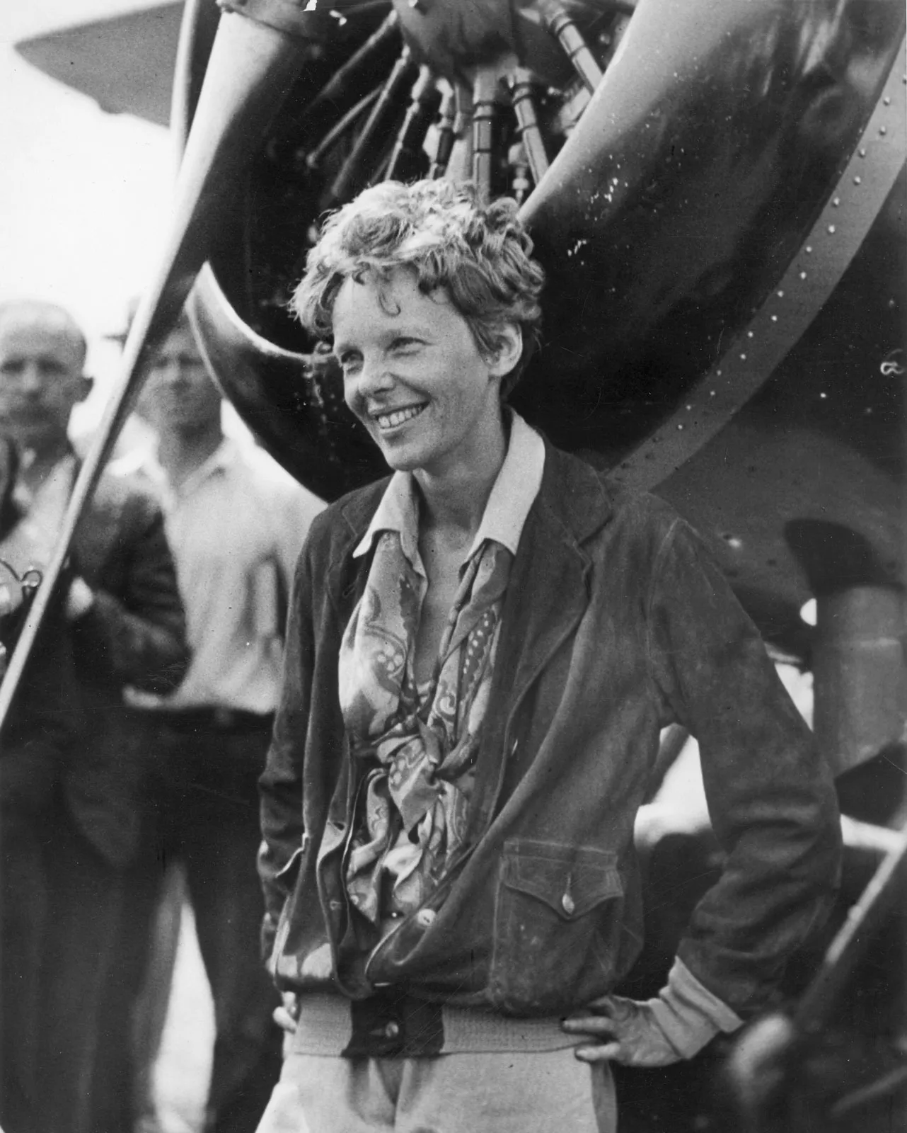 Amelia Earhart đầu những năm 1930. Ảnh: Encyclopædia Britannica, Inc.