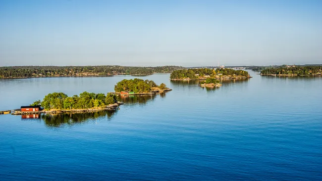 Thụy Điển là thiên đường của hàng ngàn hòn đảo nhỏ đẹp như tranh vẽ. (Ảnh: William Teed/Getty Images)