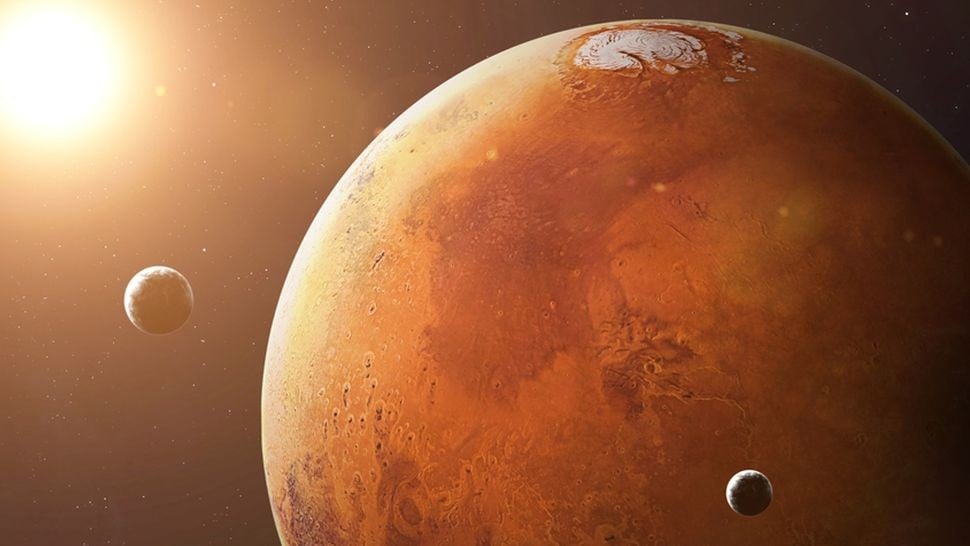 Một tuyên bố gây tranh cãi cho rằng có thể có những vi khuẩn sống ngay bên dưới bề mặt Sao Hỏa, chúng không bị phát hiện vì chúng đã bị tiêu diệt trong các thí nghiệm trước đó. (Ảnh: Shutterstock)