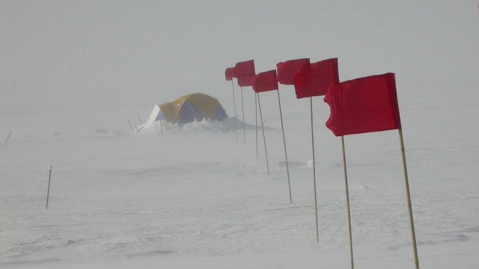 Cao nguyên Đông Nam Cực là nơi lạnh nhất trên Trái đất. (Ảnh: Ted Scambos, NSIDC/Đại học Colorado-Boulder)