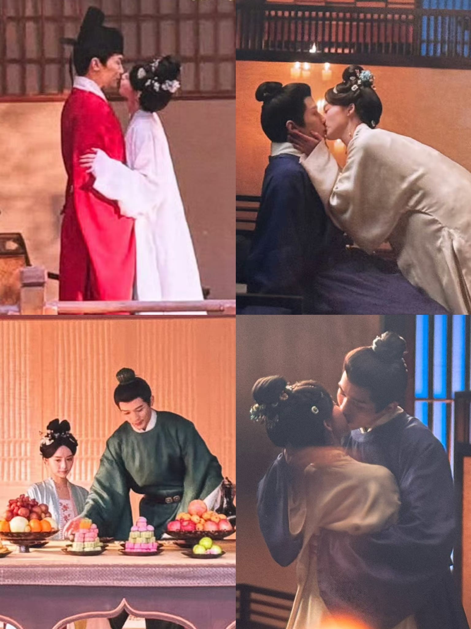 Cảnh hôn trong 'Ngũ Phúc Lâm Môn' được Vu Chính đăng tải