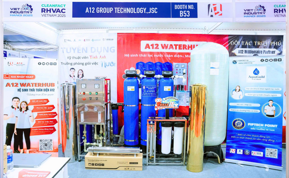 Vì sao công nghệ lọc nước của A12 gây chú ý tại triển lãm CLEANFACT – RHVAC 2025? - Ảnh 1